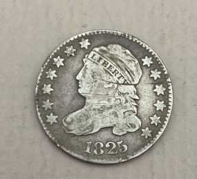 1825 USA Liberty Cap Dime