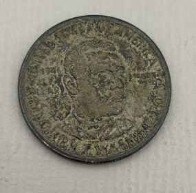 1946 USA Booker T. Washington Memorial Half Dollar