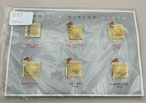 Summer Olympic Games Pins