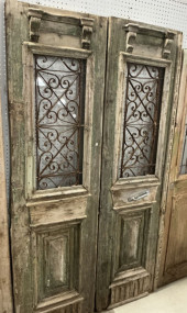 88"h., 24"w Pair of French Doors