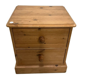 Reproduction Pine Nights stand 21"h., 20"w., 17"d