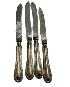 2.900 ozt 1800s Sterling Butter Knives