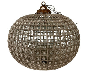 20"h., 17"dia French Empire Reproduction Sphere Chandelier