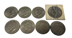 1972, 1971-D Eisenhower Dollars