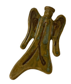 Red Leaf Pottery Angel 5 1/2"