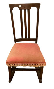 Mission Style Oak Rocker