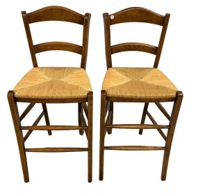 Pair of Country French Barstools 29"