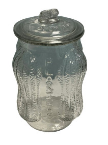 Planters Peanuts Four Corners Jar 13"h