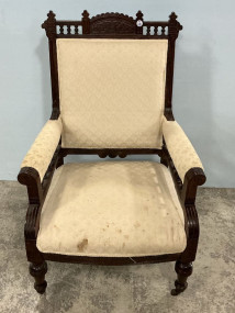 Victorian Style Parlor Chair