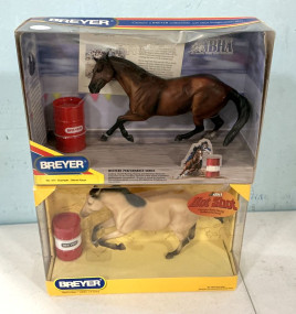 Two Breyer Western Performance Series