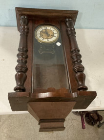 Vienne Style Regulator Clock 29"w