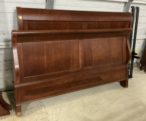 Modern Cherry Queen Bed