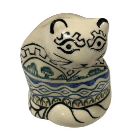 2024 Adele Anderson Cat with Trees Painted