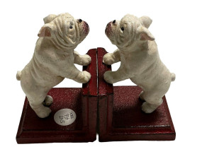 6"h Bulldog Bookends