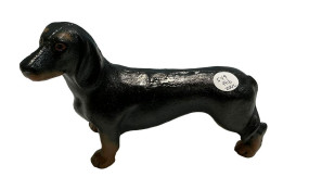 Iron dachshund Dog 8"