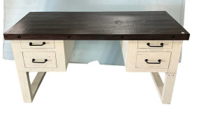 Modern Farm Style Writing Desk 30"h., 60"l, 26"d