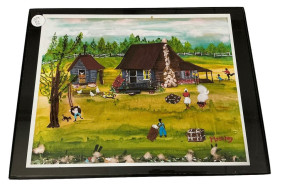 Alice Moseley 1909-2004 Folk Art Print
