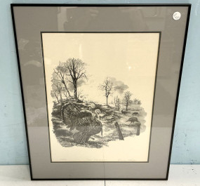 Carolyn Harper His Majesty 43/200 Print 28"h., 22"w