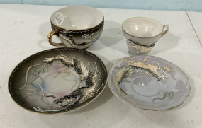 Satsuma Demitasse Cups and Saucers