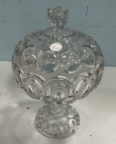 Adams and Co. 12" Glass Compote
