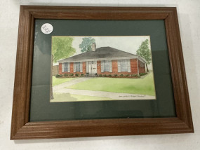 Donna Gulotte Watercolor of House