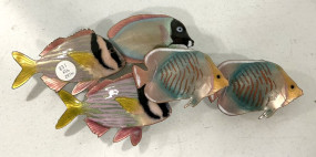 Bovano Hand Crafted Fish Wall Art