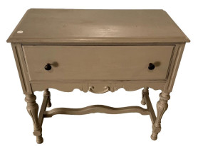 Painted Console Cabinet 30"h. 32"w, 15"d