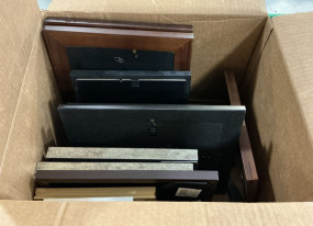 Box Lot of Picture Frames