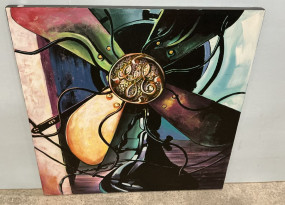 40" x 40" General Electric Fan Painting