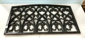 Heavy Iron Plaque 31"