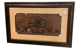 19"h., 30'w Framed Design Print