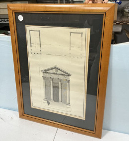 25"h., 18"w Architect Print