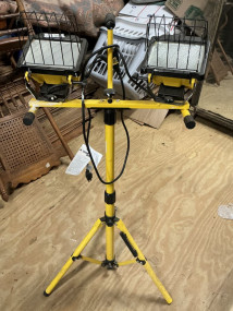 Two Shop Spot Light on Stand