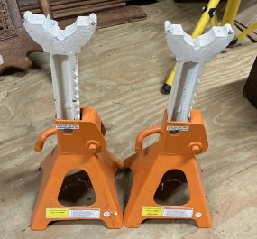 Two Allied Jack stands