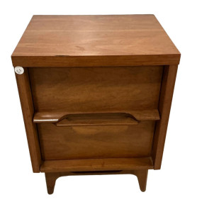 Jamestown Co. Mid Century Nightstand 23"h., 18"w
