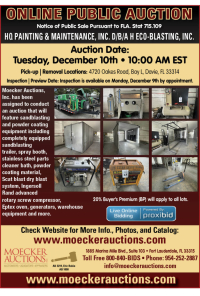 Sale Image for HQ Painting &amp; Maintenance, Inc. D/b/a H Eco-Blasting, Inc.