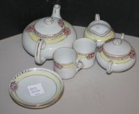 Sale Image for Miniature Porcelain Tea Set 