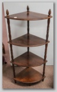 Sale Image for Mahogany Corner Shelf 