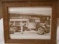 Barnwood Frame Coke Print
