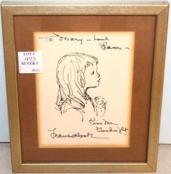 Ink Drawing by Frances Hook