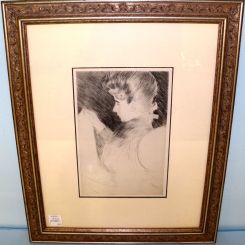 Print of Lady Reading