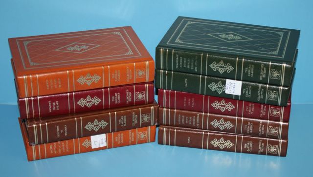 Nine Harvard Classics Books