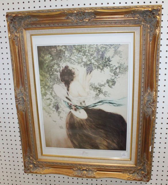 Prints "Grapes" by Louis Icart