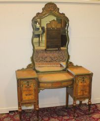 Early 20th Century Handpainted Vanity.