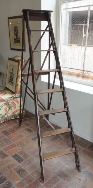 French Library Ladder 