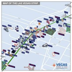 Complete Las Vegas Strip Map
