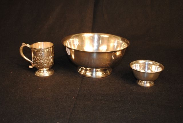 Three Silverplate Items