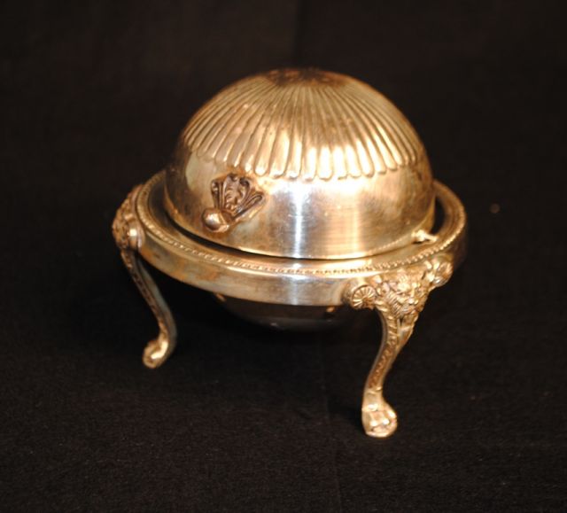 R. Rogers Bro. Silverplate Butter Dish
