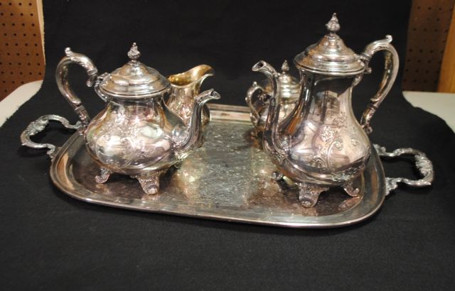 Gorham Silverplate Tea Set