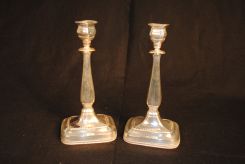 Silverplate Candlesticks